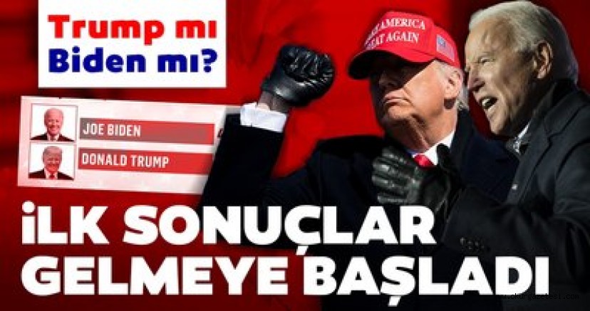 Dakika dakika ABD seçimleri: İlk sonuçlar belli oldu.