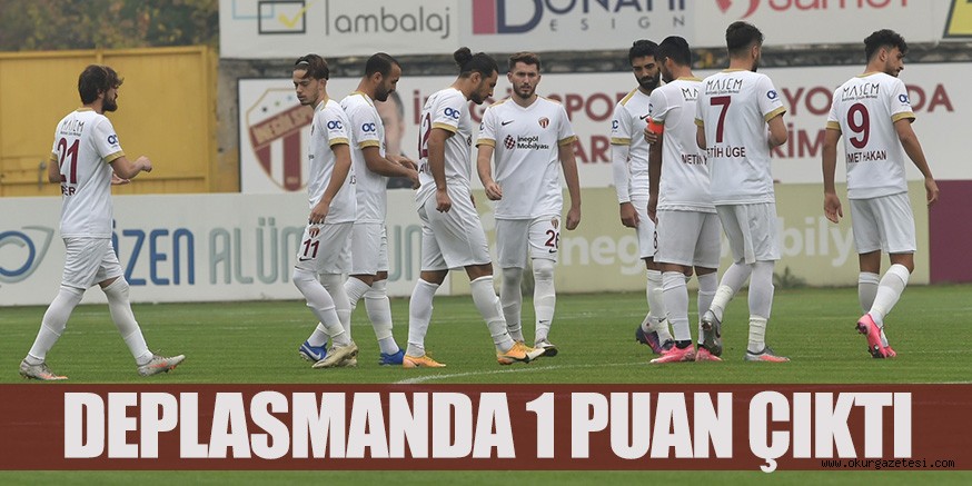 DEPLASMANDA 1 PUAN ÇIKTI