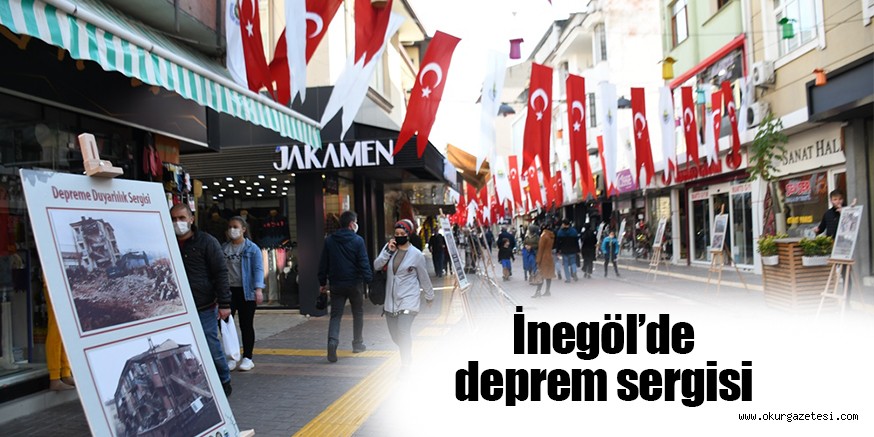 DEPREME DUYARLILIK SERGİSİ UZUN SOKAKTA AÇILDI