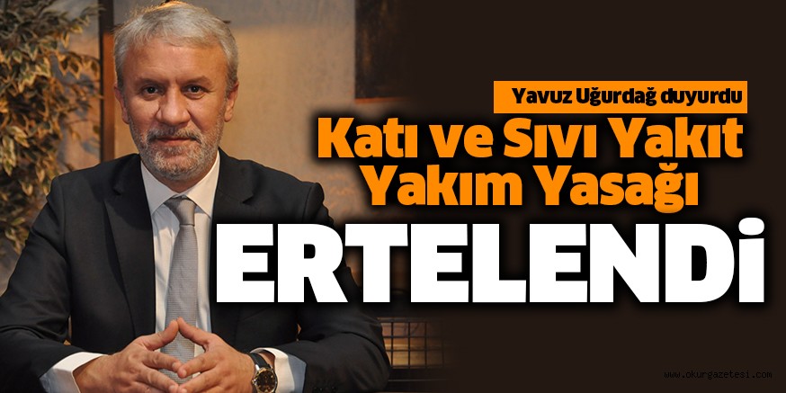 DOĞALGAZA GEÇİŞTE SÜRE UZATILDI