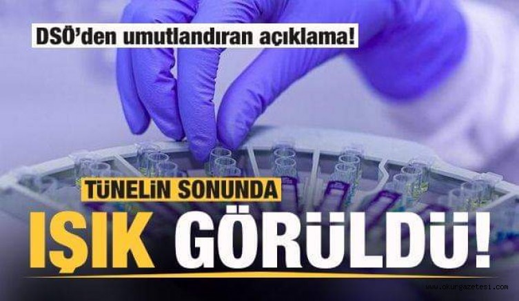 DSÖ’den son dakika koronavirüs açıklaması: Tünelin sonunda ışık görüldü