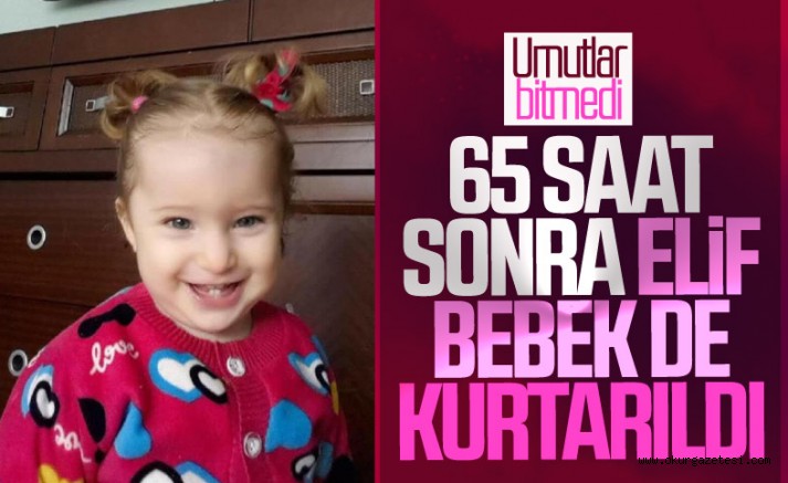 Elif bebek sağ çıktı