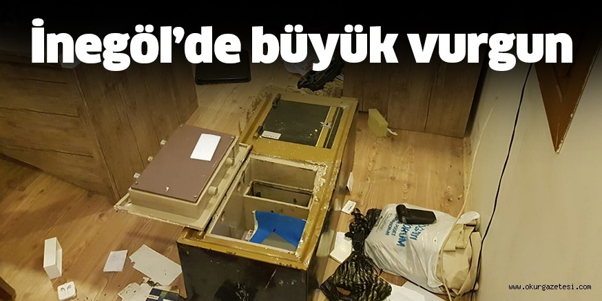 İnegöl’de büyük vurgun…