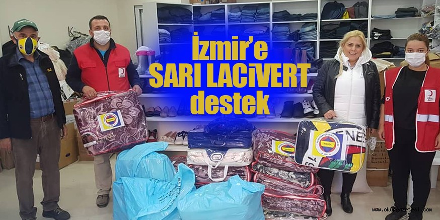 İzmir’e sarı-lacivert destek