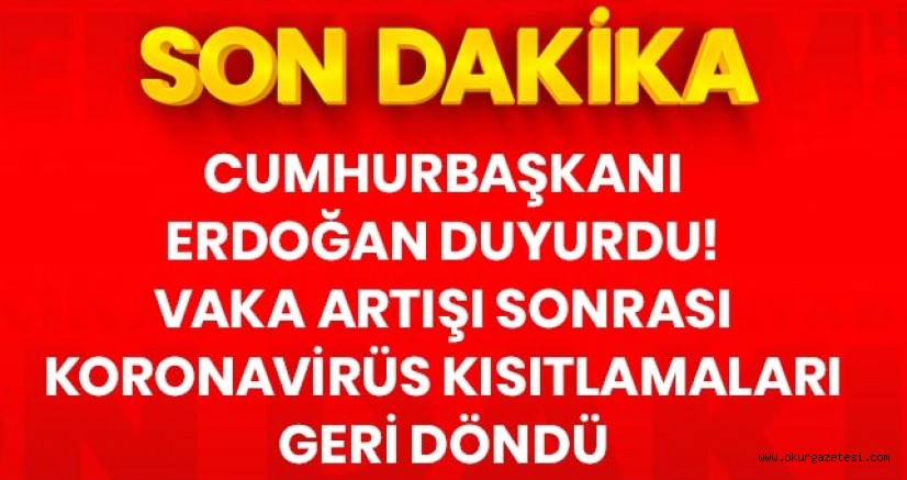 Son Dakika: Koronavirüs tedbirleri kapsamında; lokanta, berber, halı saha gibi toplu alanlar saat 22’de kapanacak