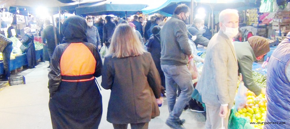 Sosyal mesafe hiçe sayıldı