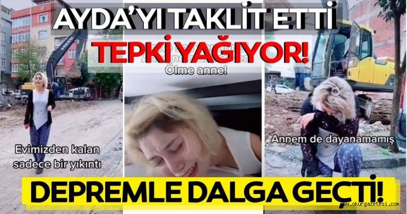 Takipçi kazanmak için şekilden şekile girdi.