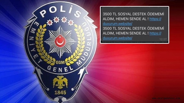 Telefonunuza bu mesaj geldiyse dikkat!!