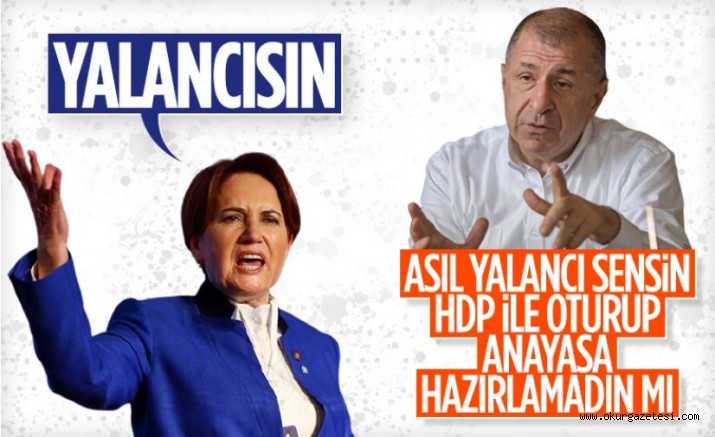 Ümit Özdağ: Meral Akşener HDP konusunda yalan söylüyor