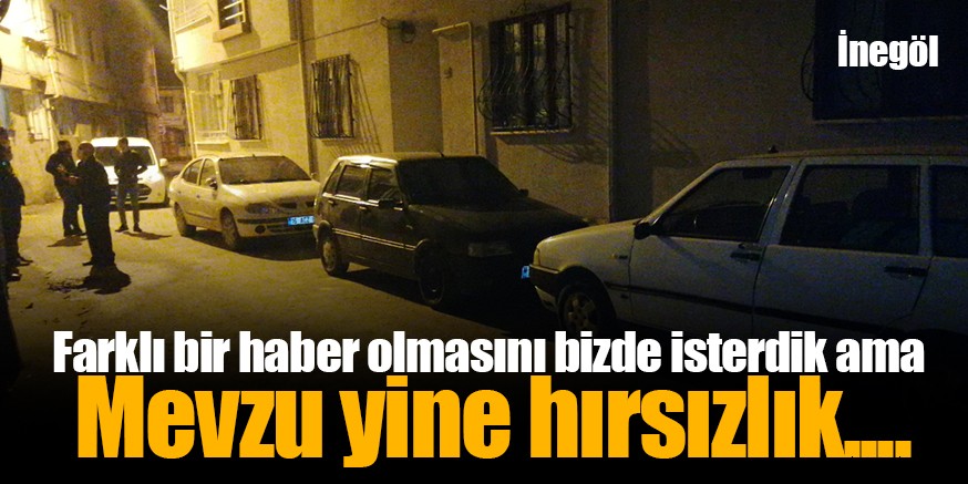 Araçtan bavul çaldılar