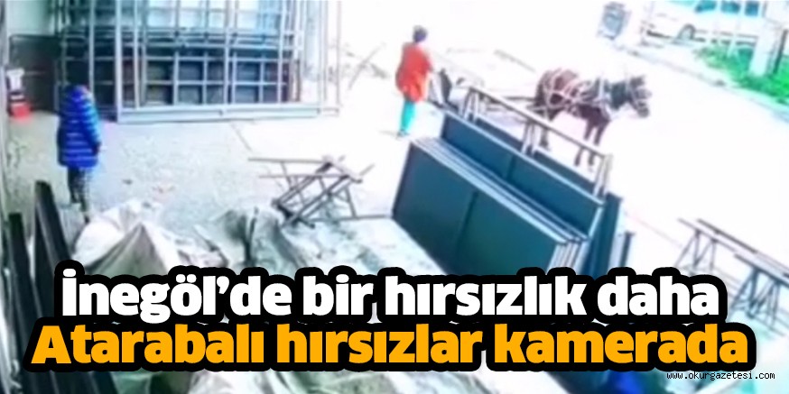 At arabalı hırsızlık zanlıları kameralara yakalandı