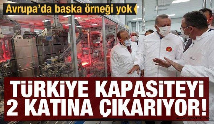 Avrupa’da örneği yok! Türkiye kapasiteyi 2 katına çıkarıyor