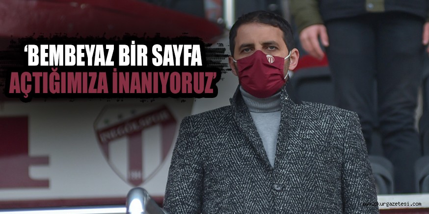‘BEMBEYAZ BİR SAYFA  AÇTIĞIMIZA İNANIYORUZ’