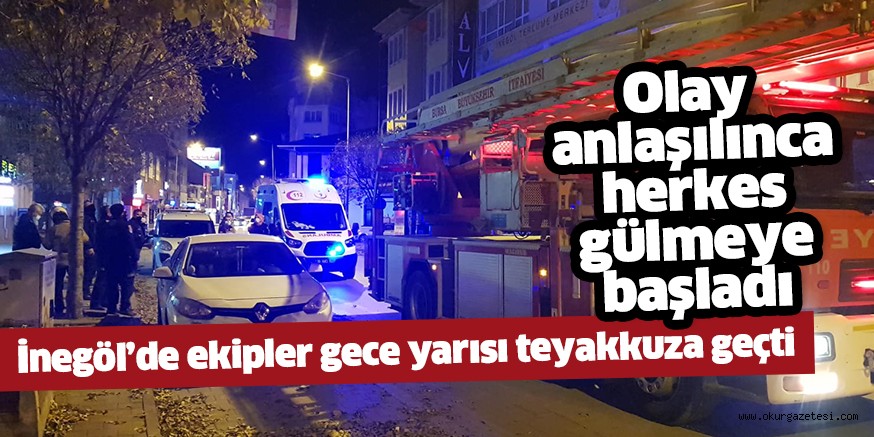 Ekipler teyakkuza geçti… Gerçek ise güldürdü…