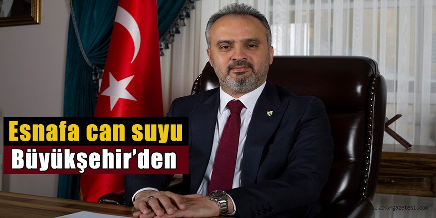 Esnafa can suyu Büyükşehir’den