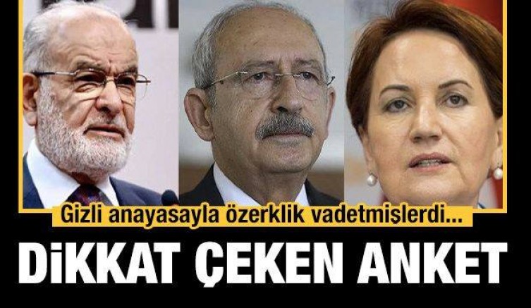 ‘Gizli anayasa’ya vatandaşlar inanıyor