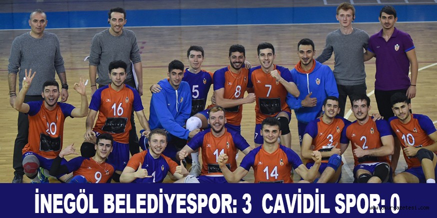 İNEGÖL BELEDİYESPOR:3 CAVİDİL SPOR:0