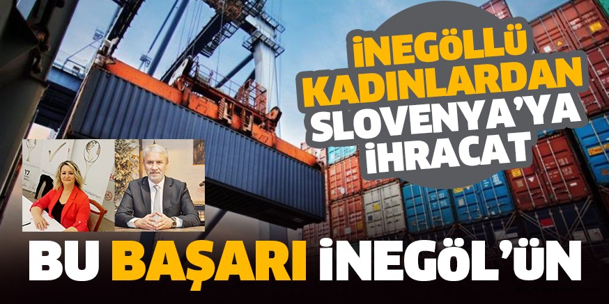 İNEGÖLLÜ KADINLARDAN SLOVENYA’YA  ‘TEK KULLANIMLIK ÖNLÜK’ İHRACATI