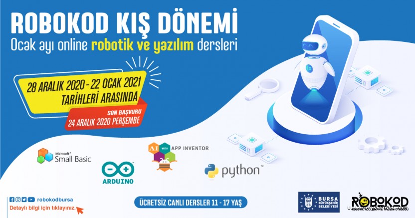 Kodlamada online kış dönemi başlıyor
