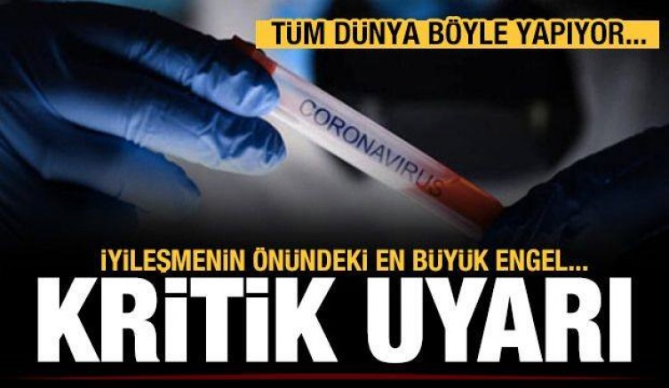 Korona ilaçlarını tam kullanın: Tüm dünya bunu öyle yapıyor