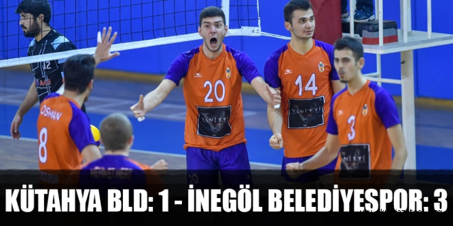KÜTAHYA BLD:1 İNEGÖL BELEDİYESPOR:3