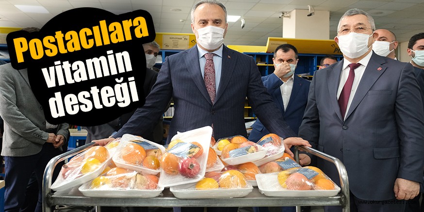 Postacılara vitamin desteği