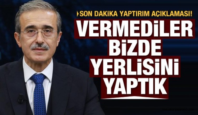 Savunma Sanayii Başkanı Demir’den yaptırım açıklaması