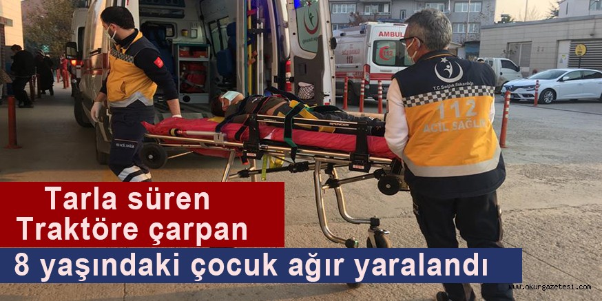 8 yaşındaki çocuk yaralandı