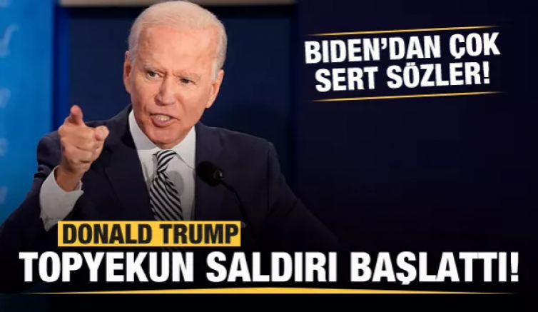 Biden’dan son dakika açıklaması: Trump topyekun saldırı başlattı