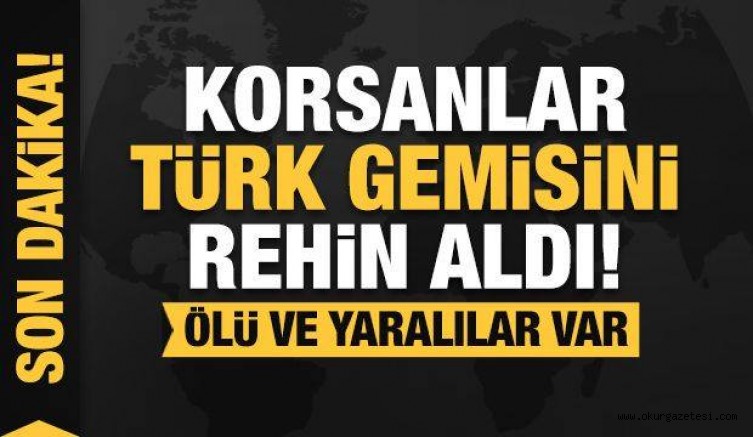 Gine açıklarında Nijeryalı korsanlar Türk gemisini rehin aldı
