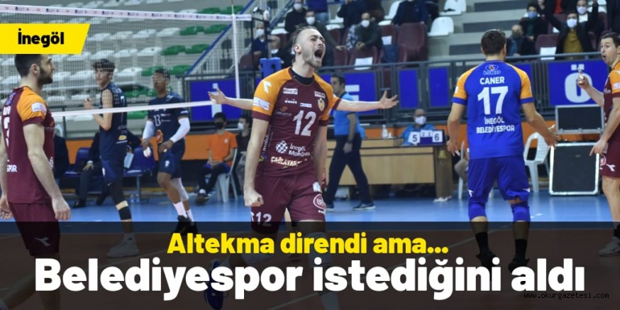 İNEGÖL BELEDİYESPOR:3 ALTEKMA:2