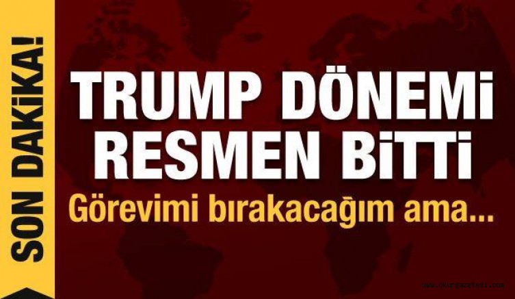 Kongre Biden’ın başkanlığını tescilledi! Trump’tan açıklama: Görevimi bırakacağım ama…