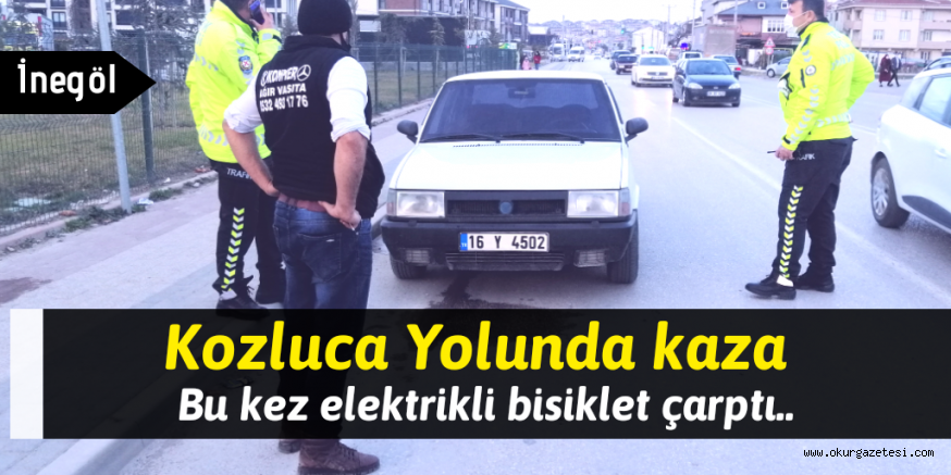 Kozluca Yolunda kaza: 1 yaralı