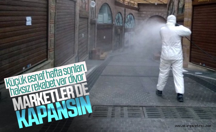 Küçük esnaftan zincir marketler talebi