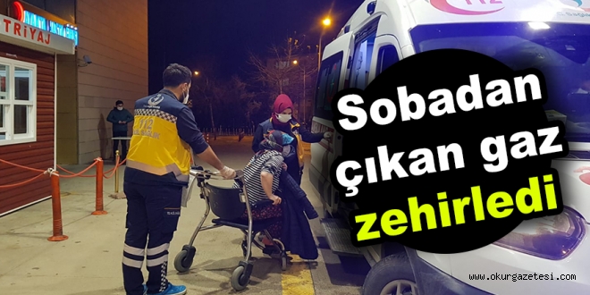 Sobadan çıkan gaz zehirledi