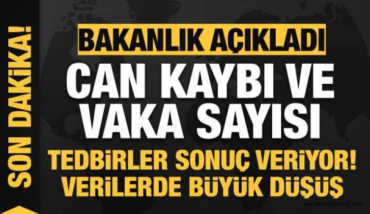 Son dakika: 10 Ocak koronavirüs tablosu! Vaka, Hasta, ölü sayısı ve son durum açıklandı
