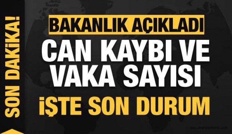 Son dakika: 8 Ocak koronavirüs tablosu! Vaka, Hasta, ölü sayısı ve son durum açıklandı