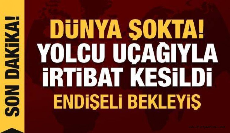 Son dakika: Endonezya’da yolcu uçağı radardan kayboldu! Endişeli bekleyiş