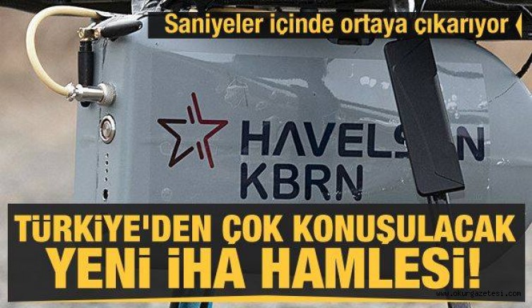 Türkiye’den çok konuşulacak yeni İHA hamlesi! Saniyeler içinde ortaya çıkarıyor