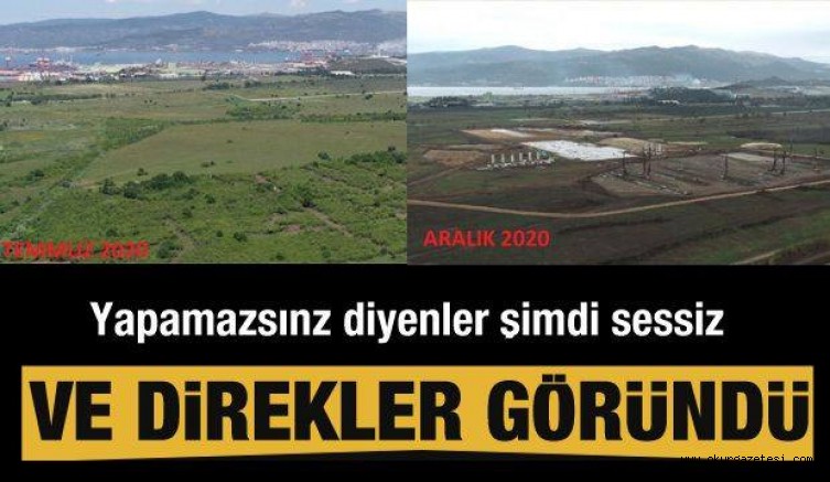 Yapamazsınız diyenler şimdi sessiz! Yerli otomobil fabrikasının direkleri göründü
