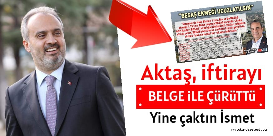 YİNE ÇAKTIN İSMET!