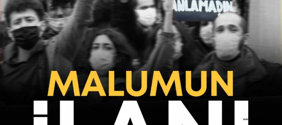 Ankara Üniversitesi’nde ‘Mesele Boğaziçi değil’ pankartı