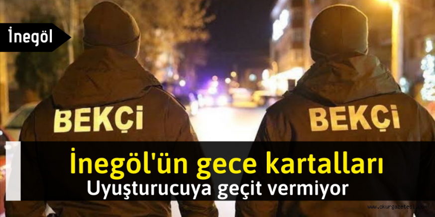 Bekçiler geçit vermedi  üzerlerinden uyuşturucu çıktı