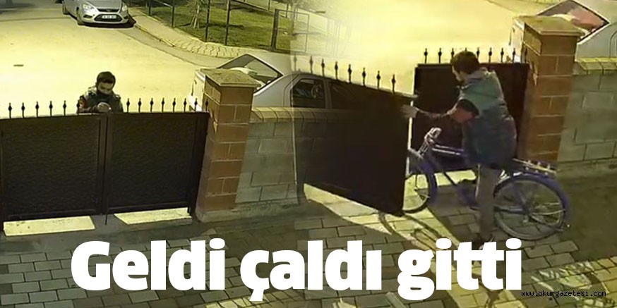 İnegöl’de bisiklet hırsızlığı