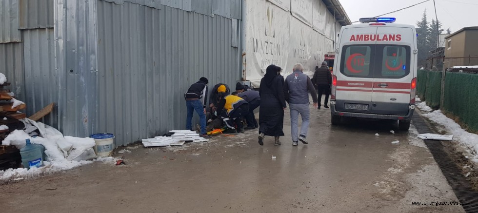 Kazan dairesinde patlama