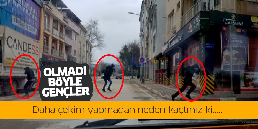 Kısıtlamada halay çeken gençler böyle kaçtı