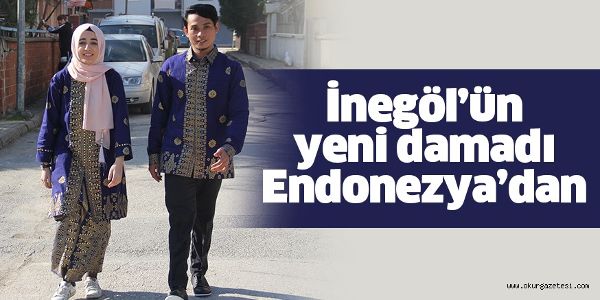 Kıtalar arası aşkın evliliğe ilk adımı İnegöl’de atıldı