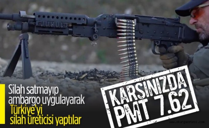 Milli makineli tüfek PMT 7.62 dışa bağımlılığı bitirecek