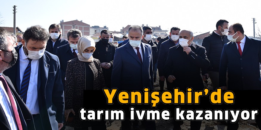 Yenişehir’de tarım ivme kazanıyor