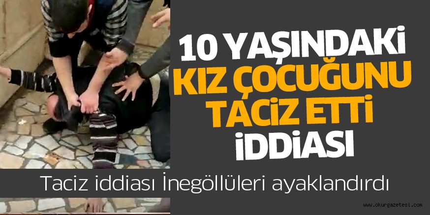 10 Yaşındaki çocuğu taciz ettiği iddia edilen kişiye mahalle dayağı